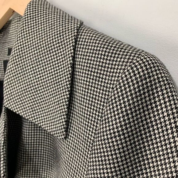 Jones New York Collection Blk/Wht Pattern Blazer - Picture 4 of 9